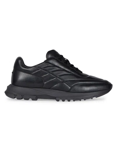 Givenchy Men's Trainers Sneakers In Shiny Padded Leather In Black
