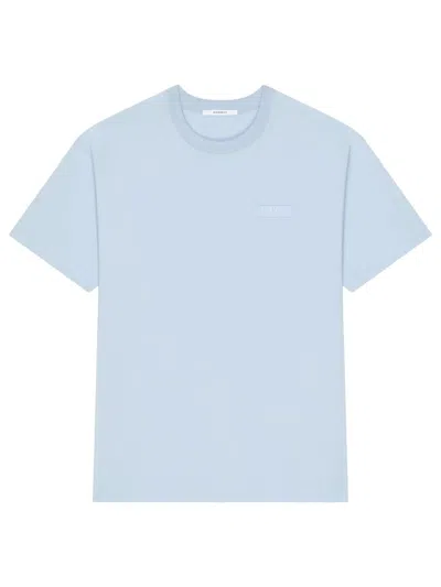 GIVENCHY MEN'S T-SHIRT IN COTTON WITH PARIS GROS GRAIN