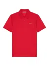 Givenchy Men's T-shirt In Cotton With Paris Gros Grain In Red
