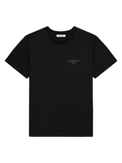 Givenchy Cotton Crew-neck T-shirt In Black