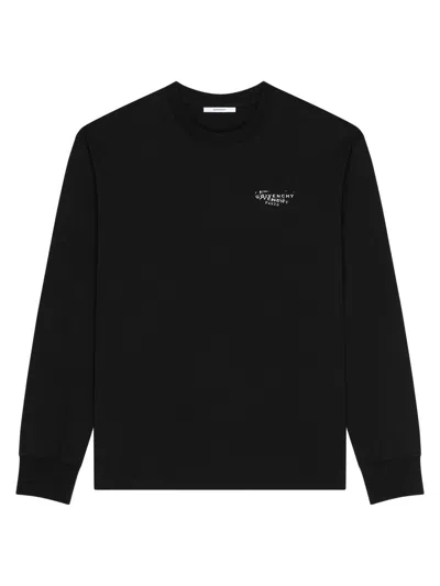 GIVENCHY MEN'S T-SHIRT IN COTTON WITH STAMP PRINT