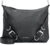 Givenchy Men's Voyou Leather Crossbody Bag In Black