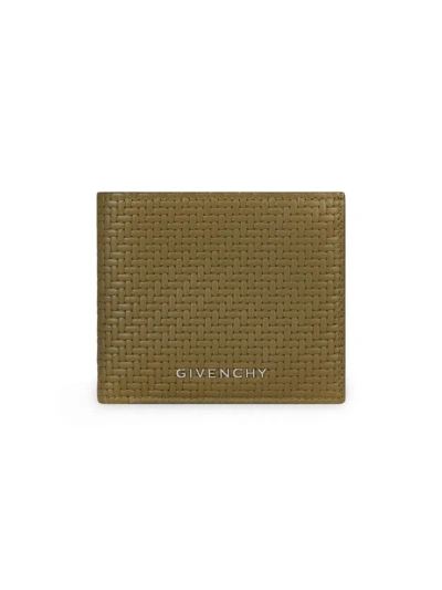 Givenchy Men's Wallet In Braided Effect Leather In Multicolor