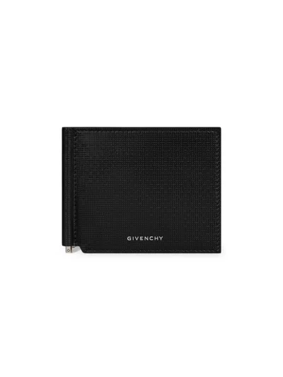 Givenchy Men's Wallet In Classic 4g Leather In Black