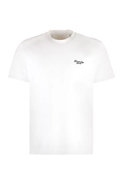 Givenchy Men's White Cotton T-shirt For Ss24