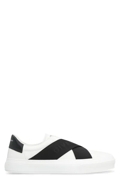 Givenchy Men's White Leather City Sport Sneaker For Fall/winter 2024