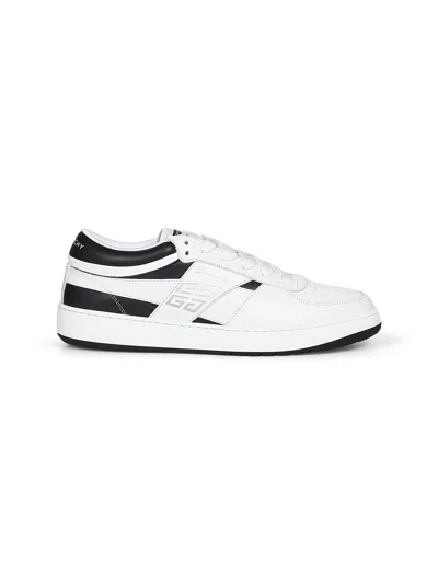 Givenchy Men White Leather G Move Trainer