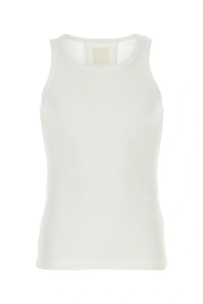 GIVENCHY GIVENCHY MEN WHITE STRETCH COTTON TANK TOP