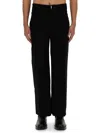 Givenchy Men Wool Trousers In Black