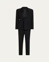 Givenchy Men's Wool And Mohair Classic Fit Formal Trousers In Black