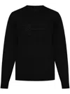 Givenchy Men Wool Sweatshirt In Black