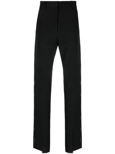 Givenchy Men Wool Trousers In Multicolor