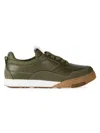 Givenchy Yard Debossed-logo Panelled Sneakers In Green