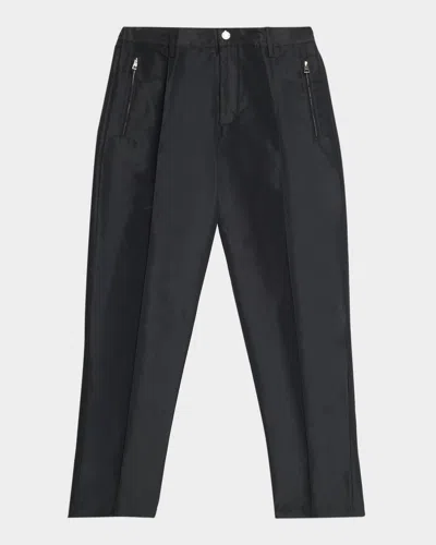 Givenchy Men's Zip-pocket Pleated Joggers