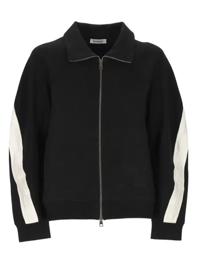 GIVENCHY GIVENCHY MEN ZIPPED HOODIE OPEN SEAM CONTRAST