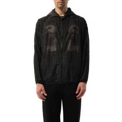 Givenchy Men's Zipper Hoodie In Black