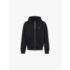 Givenchy Men Boxy Fit Hoodie With Zip And Pocket Base In Black