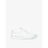 Givenchy Glide Leather Sneakers Low Top Rubber Sole In Multi