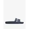 Givenchy Monogram 72 Slide Sandals In Navy