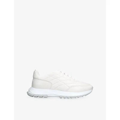 GIVENCHY MENS GIVENCHY PADDED LEATHER TRAINERS