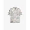 Givenchy Multicolor Pyjamas Shirt In Monogram 72 Silk In Multicolored