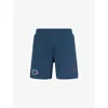 Givenchy Waistband Elastic Pockets Side Back In Petrol Blue