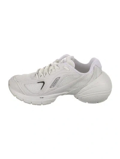 Pre-owned Givenchy Mesh Athletic Sneakers In White