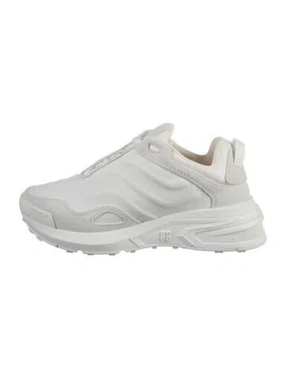 Pre-owned Givenchy Mesh Chunky Sneakers In White