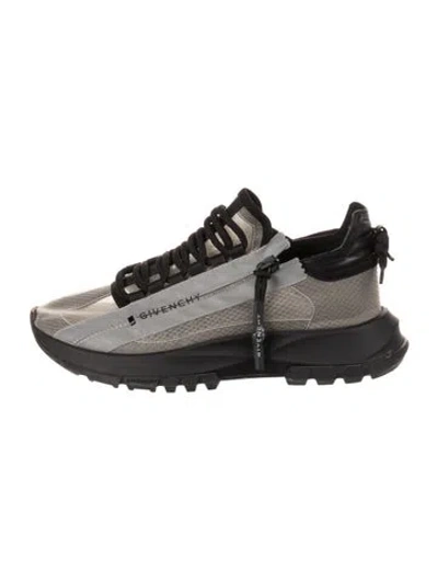 Pre-owned Givenchy Mesh Graphic Print Sneakers In Black/grey/neutrals
