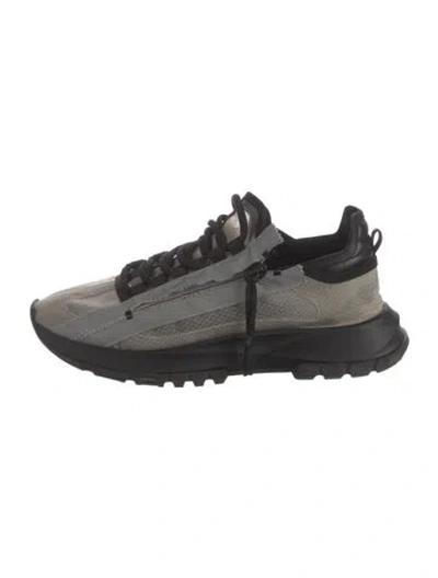 Pre-owned Givenchy Mesh Printed Athletic Sneakers In Neutral