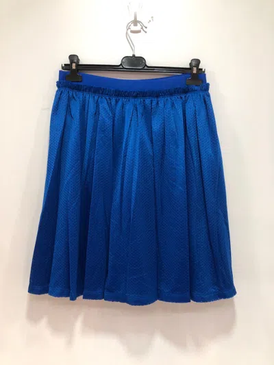 Givenchy Mesh Skirt In Blue