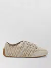 Givenchy Mesh Sneakers Rubber Sole Suede Accents In Multi