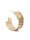 Givenchy Metal And Enamel Tape Earrings Accessories In Neutral