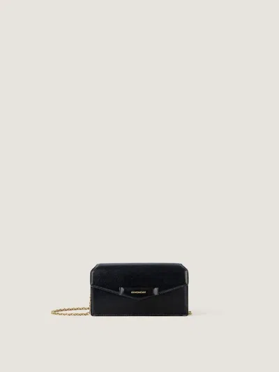 Givenchy Metal-accented Envelope Clutch In Black