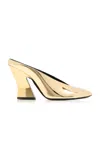 Givenchy Metallic Leather Mules