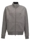 Givenchy Grey Metallic Logo Sweatshirt In Gray