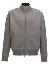 Givenchy Grey Metallic Logo Sweatshirt