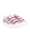 Givenchy Metallic Touch-strap Sneakers In Pink