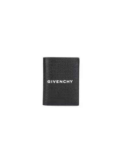 Givenchy Micro 4g Bi-fold Card Holder In Black