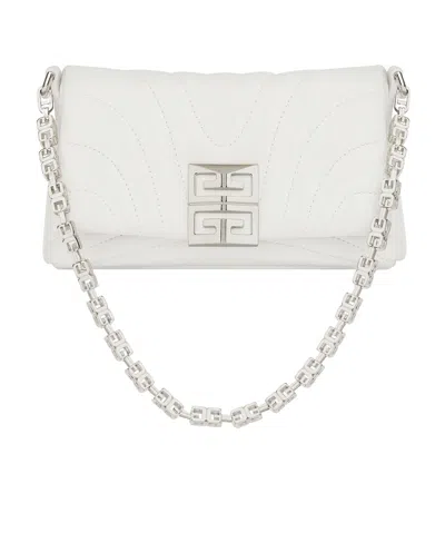 Givenchy Micro 4g Soft Shoulder Bag In White
