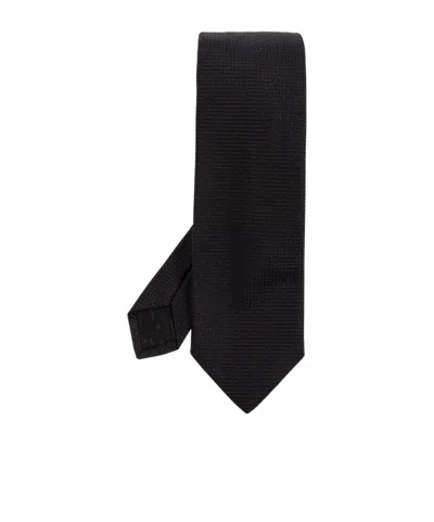 Givenchy Micro Pattern Tie In Black