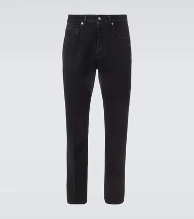 Givenchy Mid-rise Straight Jeans In Black