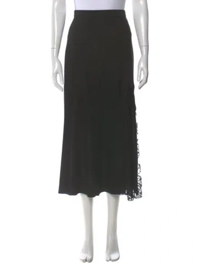 Pre-owned Givenchy Midi Length Skirt W/ Tags In Gray