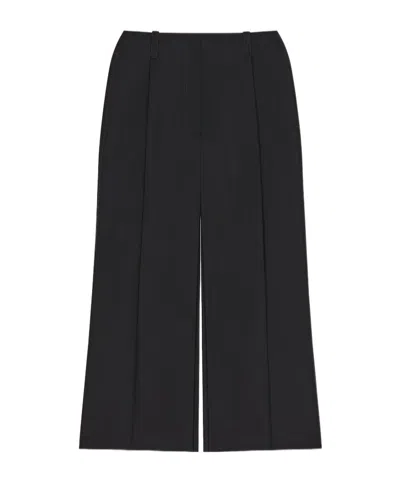 Givenchy Wide-leg Trousers With Tailored Fit In Black