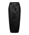Givenchy Midi Skirt In Black
