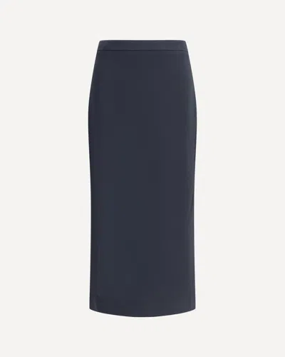 Givenchy Midi Skirt With Pleated Detail In Black
