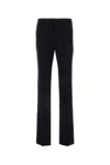Givenchy Streamlined Wool Blend Trousers In Blue