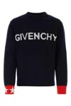 GIVENCHY GIVENCHY MIDNIGHT BLUE WOOL jumper