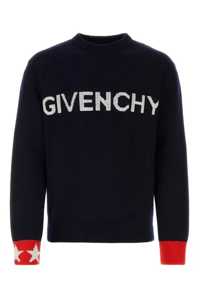 Givenchy Midnight Blue Wool Jumper
