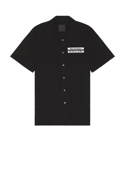 GIVENCHY MILITARY HUBERT SHORT SLEEVE SHIRT